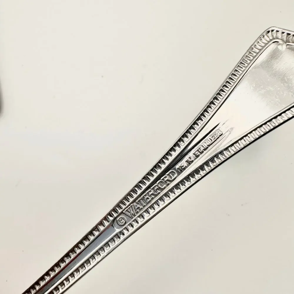 Waterford Somerset 18/10 Stainless Glossy 8 Teaspoon Replacement Flatware 6 1/4